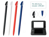 4 x Black/Red/Blue Stylus for Nintendo 3DS XL/LL Plastic Replacement Parts Pen