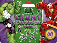 Marvel Entertainment International Ltd - Avengers Hulk: Giant Colour Me Pad Bok