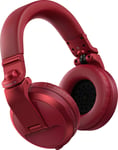 Pioneer DJ Bluetooth Wireless Headphone HDJ-X5BT-R Metallic Red Wire & wireless