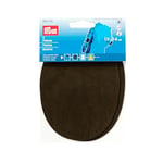Prym Patches Imitation Suede for Ironing/Sewing on 14x10 cm Olive, Green
