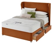 Silentnight Kingsize Eco 4 Drawer Divan Bed - Amber King Size
