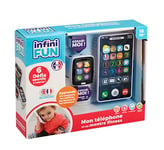 Infini Fun - Mon téléphone et sa montre fitness - La première montre fitness & téléphone bilingue Français/Anglais d’imitation pour les tout-petits - Jouet d'imitation multi-apprentissages dès 18 mois