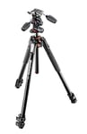 Manfrotto 190X Aluminium 3 Section Tripod with XPRO 3 Way Head