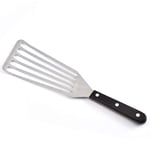 Slotted Turner, Stainless Steel Flipper Fish Shovel | Long Slotted Spatula with Flexible Handle, Professional Fish Slice, Cooking Spatula for Cooking Fish//Meat/Dumpling Frying