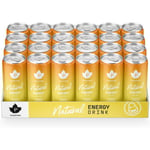 Puhdistamo Natural Energy Orange Lemonade -energiajuoma, 330 ml, 24-pack