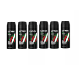 Lynx Africa Deodorant Bodyspray 150ml x 6