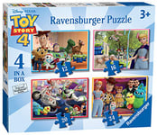 Ravensburger Disney Toy Story 4 – Puzzle 4 dans une boîte (12, 16, 20, 24 pièces) pour enfants à partir de 3 ans
