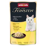 animonda vom Feinsten Adult i sås 18 x 50 g - Kycklingfilé & ost i sås
