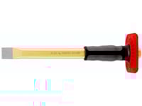 Rennsteig 311 250 1, Murarmejsel, Flat Mejsel, Plast, Gummi, Svart, Grå, Röd, 250 Mm, 25 Mm