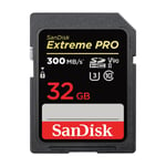 SanDisk Extreme Pro minneskort 32GB SDHC uhs-ii