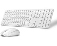 Andersson WSK-M3000 - Wireless Keyboard and Mouse Kit 2.4G+BT White