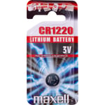Maxell CR1220 litiumbatteri, 1 styck