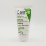CeraVe Hydrating Cream To Foam Cleanser 50ml Normal To Dry Skin NEW UK