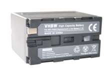 vhbw 1x Batterie compatible avec Nikon VM7200, VM720 caméra vidéo caméscope (6000mAh, 7,2V, Li-ion)