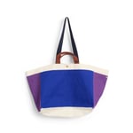 HAY Weekend Bag Organic väska M Electric blue multi