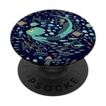 Disney Pixar Luca Here We Go Under Sea Swimmer PopSockets Swappable PopGrip