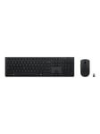 Professional - keyboard and mouse set - QWERTY - US English - grey - Tastatur & Mus sæt - US English - Grå