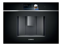Siemens iQ700 CT718L1B0, Espressokone, 2,4 L, Kahvipavut, Sisäänrakennettu jauhin, Musta