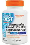 Doctor's Best - Glucosamine Chondroitin MSM + Hyaluronic Acid - 150 caps