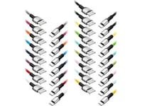 Usb Cable Orno Exc Mobile Usb Cable - Usb-C Braid, 1.2M, 3A, Fast Charging, Color Mix