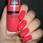 Maybelline Colour Show 60 Seconds Nail Varnish - 110 URBAN CORAL - NEW FREE POST