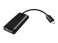 ICY BOX IB-AC519 - Adapter för video / ljud - Micro-USB (SlimPort) hane till HDMI, Mikro-USB typ B (endast ström) hona - svart
