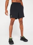 UNDER ARMOUR Men's Training UA Vanish Woven 6 Inch Shorts - Black/Yellow, Black, Size 2Xl, Men