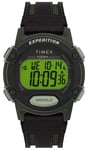 Timex TW4B24400 Mens | Expedition | Digital | Black Leather Watch