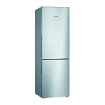 Bosch - KGV36VLEAS Réfrigérateur congélateur bas-307 l (213+94 L)-Froid brassé 60 x h 186 cm Inox