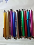 10 x Aluminium Touch Screen Stylus Pen for iPhone iPad Tablet Samsung Android UK