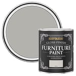 Rust-Oleum Grey Furniture Paint in Gloss Finish - Mocha 750ml