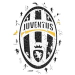 Iconic Puzzles, Juventus Retro Logo, Produit Officiel, Puzzle en Bois pour Adultes et Enfants, Bois 100% Durable, Taille M 250 pièces