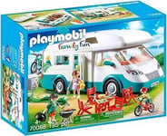 Playmobil Family Camper Vehicle Playset For Boys & Girls Multicolor
