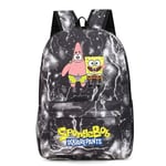 Spongebob Ny ryggsäck Kawaii Tecknad Mode Skolväska Anime Väska Oxford Tyg Barn Ryggsäckar Trendiga Studentväskor Presenter G