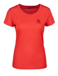 Anar Galda Women's Merino Wool T-Shirt Red XL