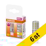 LED lampa G9 | klar | 2700K | 4W (40W) dimbar 6st [Osram]