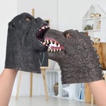 1 PC Godzilla Vs King Kong Hand Puppet, Animal Funny Toys Miniature for Adults and Children, Soft Simulation Realistic Hand Puppet Rubber Toy Interactive Role Play Toy (1pc-King Kong)