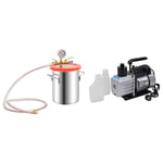 vidaXL Vakuumkammare med 2-stegs pump 5,5 L 3100538