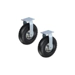 2-pack fasta hjul 3.00-4