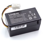 vhbw Batterie compatible avec Samsung Navibot Pop-Out VR10F71, Pop-Out VR10F71UA robot électroménager (2600mAh, 14,4V, Li-ion)