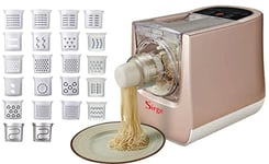 Sirge PASTARITA Machine À PÂTES sans Gluten 300 Watt - 22 types de PÂTES + Ravioli, Lasagne - 650 gr