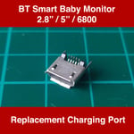 BT 6800 096030 Charging Port Baby Monitor Micro USB Replacement Power DC Jack