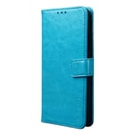 Case for Sony Xperia 5 II Case, Premium PU Leather Sony Xperia 5 II Phone Case, Magnetic PU Leather Cover Wallet Case Compatible with Sony Xperia 5 II, Blue