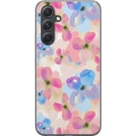 Samsung Galaxy S24 FE Transparent Mobilskal Blomsterprakt