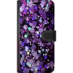 Samsung Galaxy A16 5G Plånboksfodral Lila Glitter