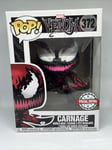 Marvel - Carnage (Axe Hands) Venom Funko Pop (Vaulted)
