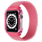 Apple Watch Series 7/8/9 41mm etc. hihna - Räikeän pinkki