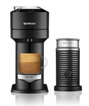 Nespresso Vertuo Next Premium Coffee Machine with Milk Frother - Black