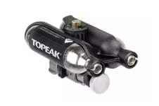 Topeak NinjaMaster Co2 Patronsett 16 gram, med gjenger, inkl festebrakett