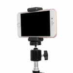 Meking Selfie Stick E-type Extendable Smart Phone Clip Clamp Holder For Tripod